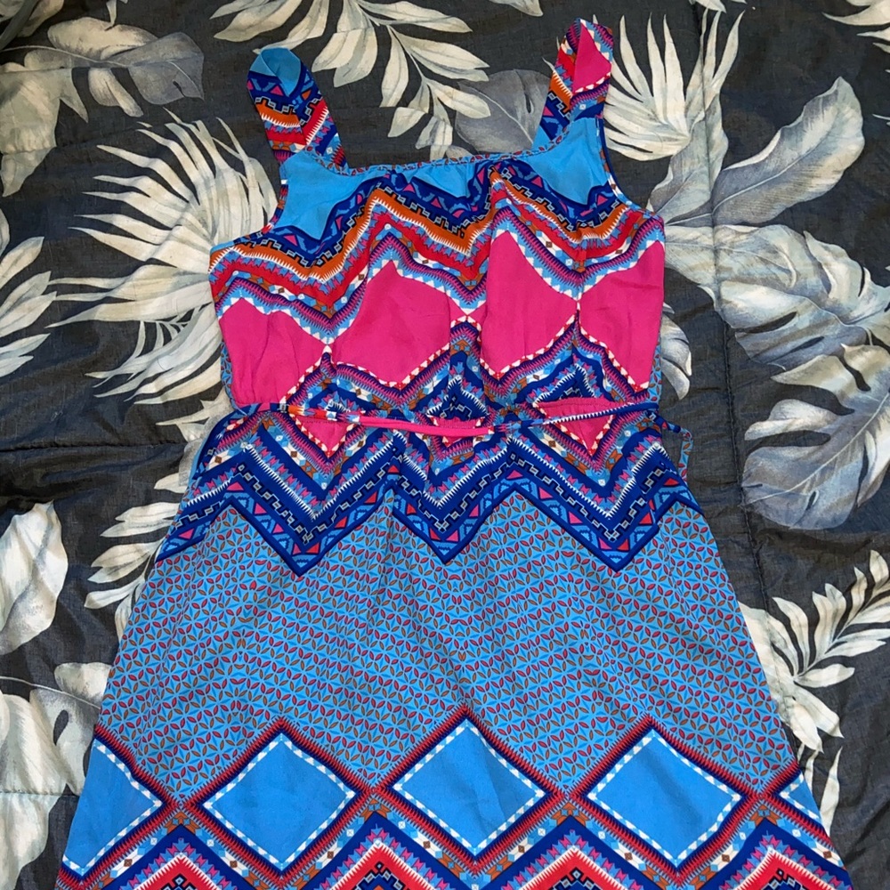 Blue dress!